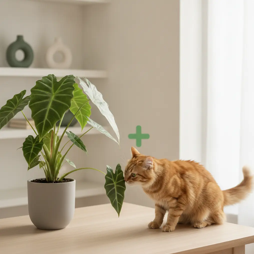 Alocasia giftig voor katten: risico's, symptomen en tips