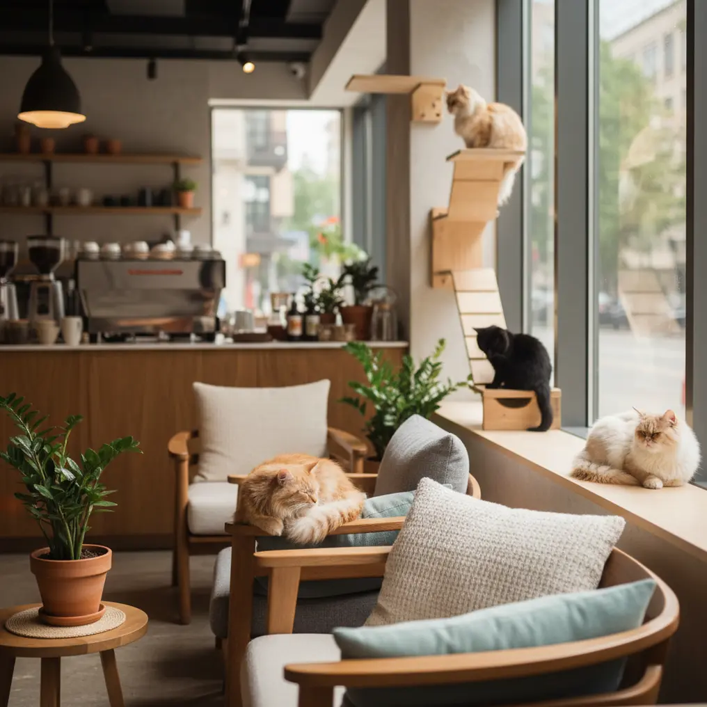 Katten cafe: zo haal je het beste uit je bezoek en houdt je kat thuis ontspannen