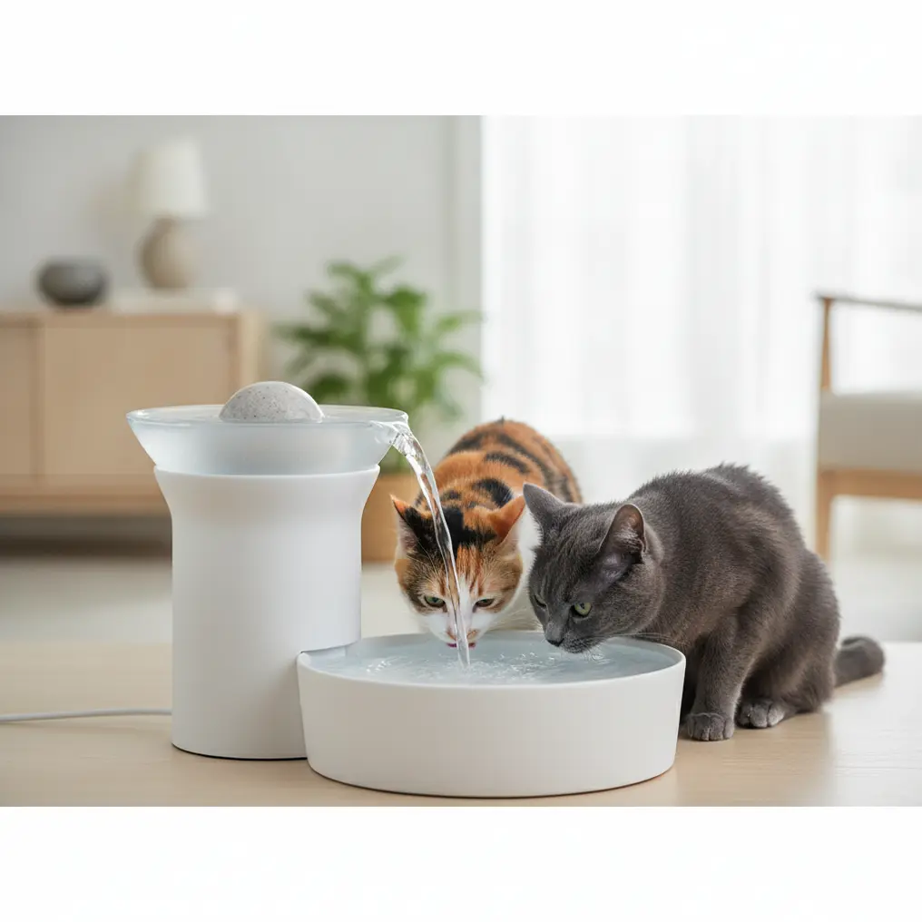 Katten drinkfontein: zo kies je de beste, laat je jouw kat wennen en houd je alles schoon