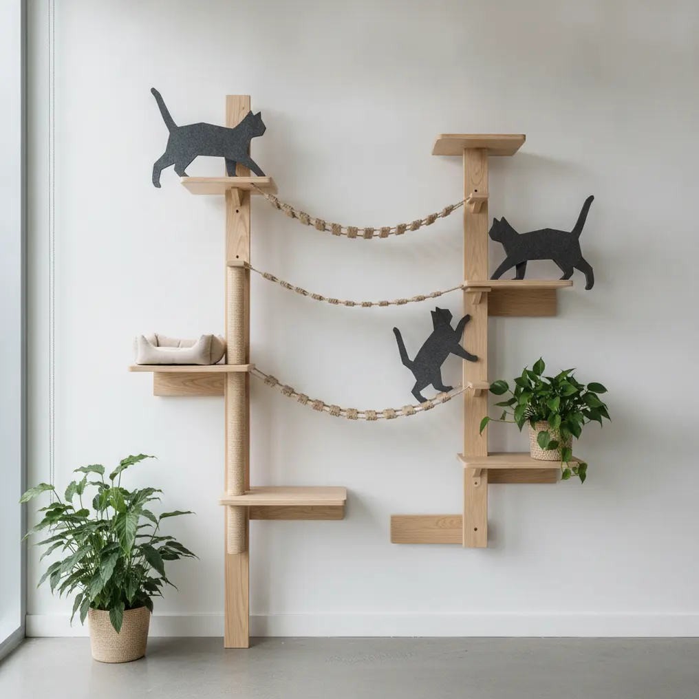Katten klimmuur: zo ontwerp, bouw en onderhoud je een veilige klimwereld voor jouw kat