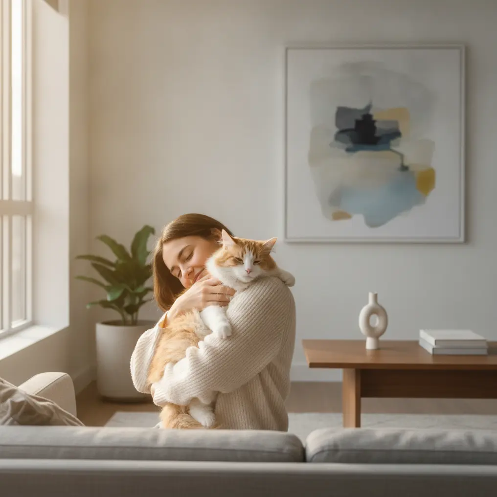 Katten knuffel kiezen: veilig, schoon en troostrijk thuis