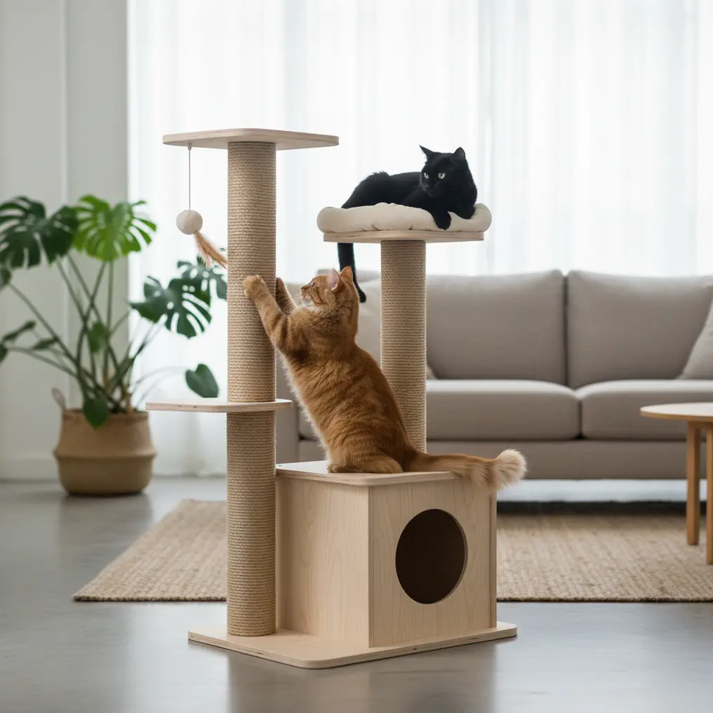 Katten krabpaal kiezen: praktische gids voor een ontspannen kat