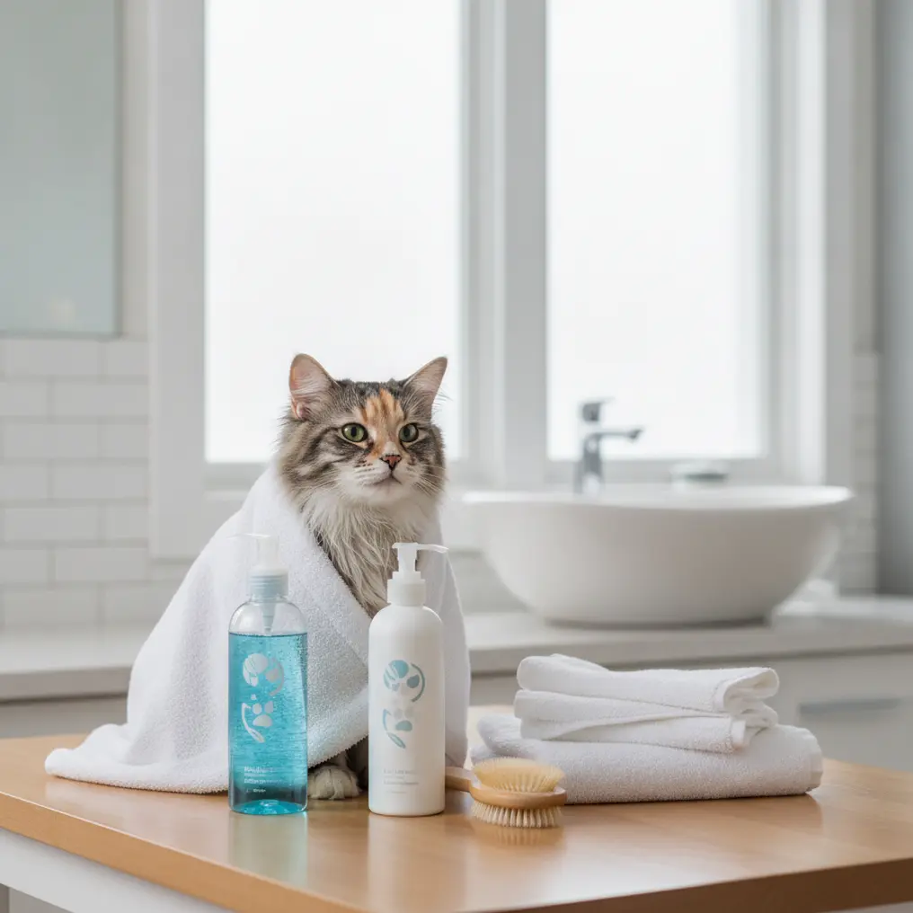 Katten shampoo: veilig wassen zonder stress