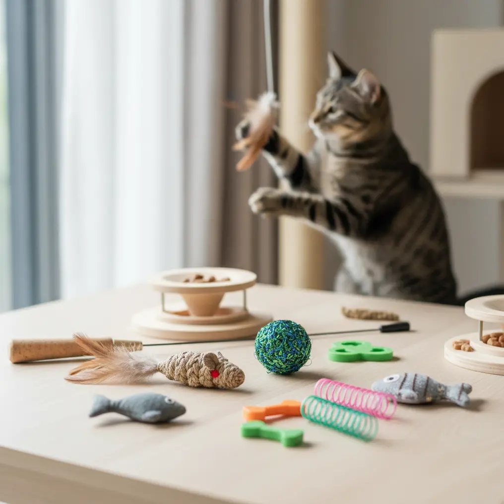 Katten speeltjes: zo kies je veilig, leuk en passend voor jouw kat