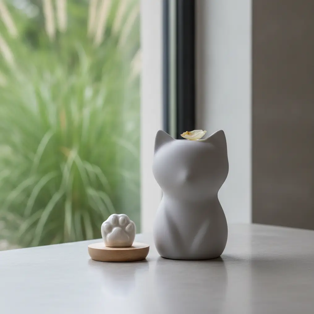 Katten urn kiezen: materialen, maten en tips voor een mooie herinnering
