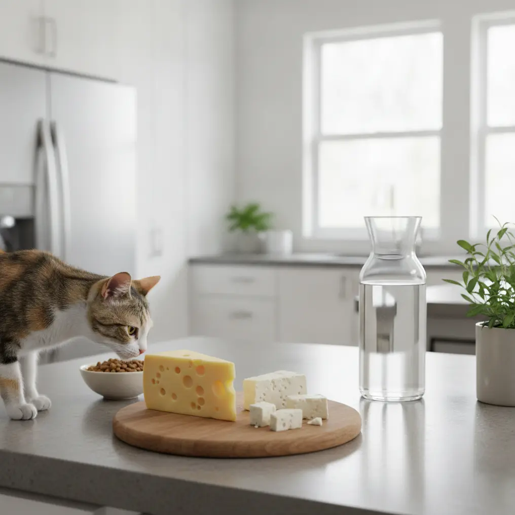 Mogen katten kaas eten? Risico9s en veilige alternatieven