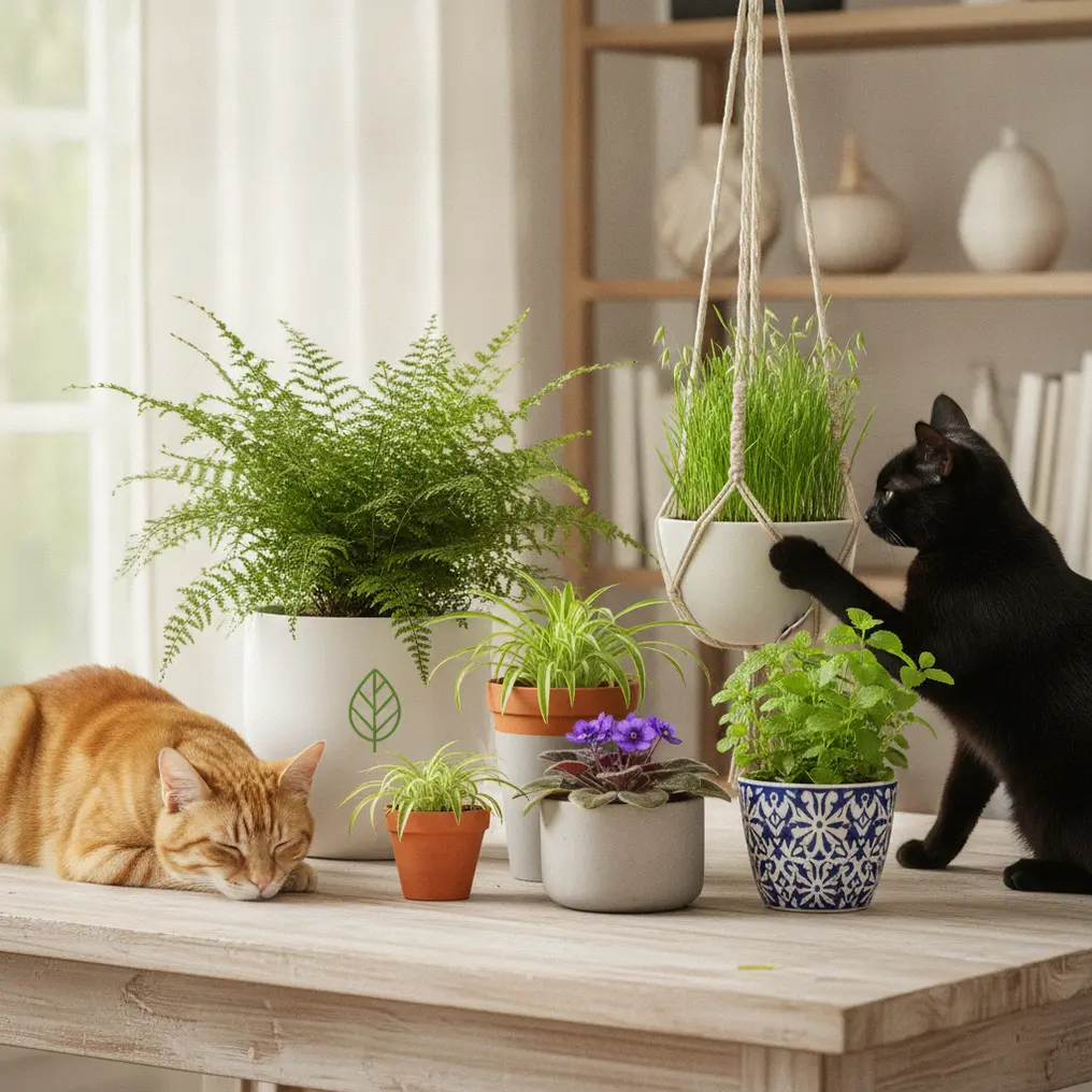 Niet giftige planten voor katten: veilige kamerplanten en tips